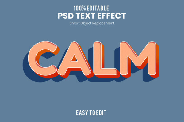10款3D立体标题徽标Logo样机模板素材 Text Effect vol.7
