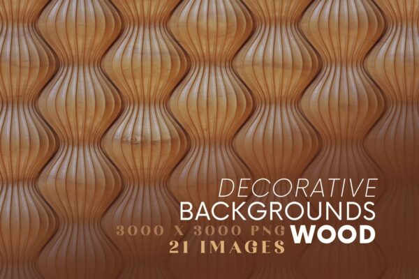 21款木质几何图案纹理PNG透明图片设计素材 Decorative Backgrounds – Wood