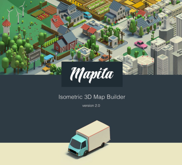等距3D地图生成器游戏动画PNG立体元素图标 Mapita Isometric 3D Map Builder-第652期-