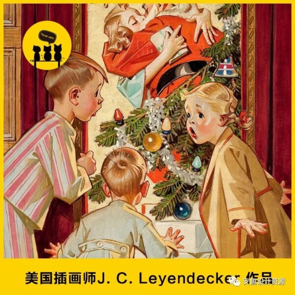 美国著名插画师J.C. Leyendecker莱恩克尔657张作品集–迷人的复古生活 -第629期-
