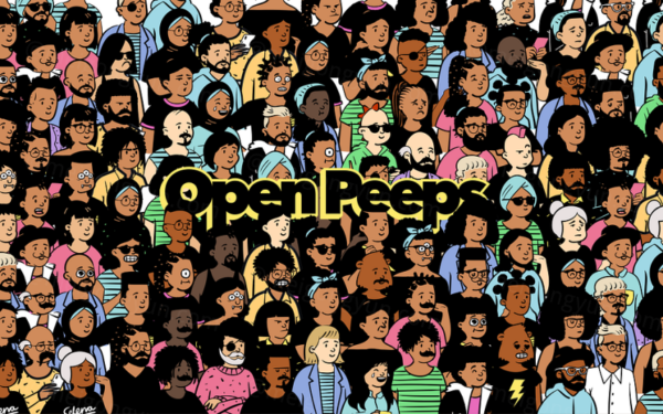 国外知名插画师手绘艺术插画素材免费下载 Open Peeps（2021年更新）