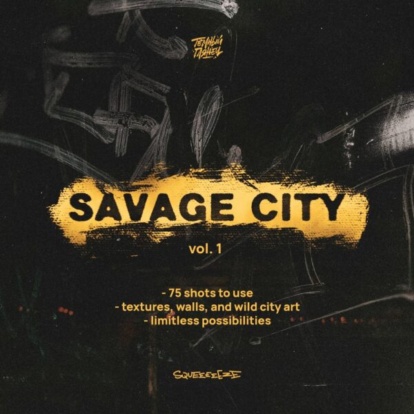 75款潮流街头油墨涂鸦喷涂粗糙墙壁海报设计底纹背景图片设计素材 Savage City Vol.1 – Shots Of Walls And Textures-第731期-