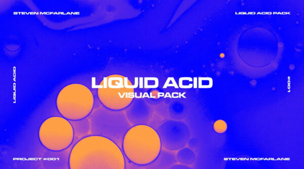 50款抽象液态酸熔岩流体动画海报背景视频素材 Liquid Acid Visuals [18.73 GB]-第1606期-