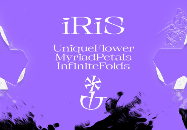 新潮流酸性艺术抽象英文衬线字体 FORGE – iris-第1461期-