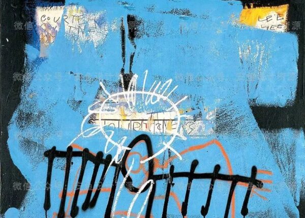巴斯奎特Jean Michel Basquiat电子街头涂鸦艺术素材 -第1473期-
