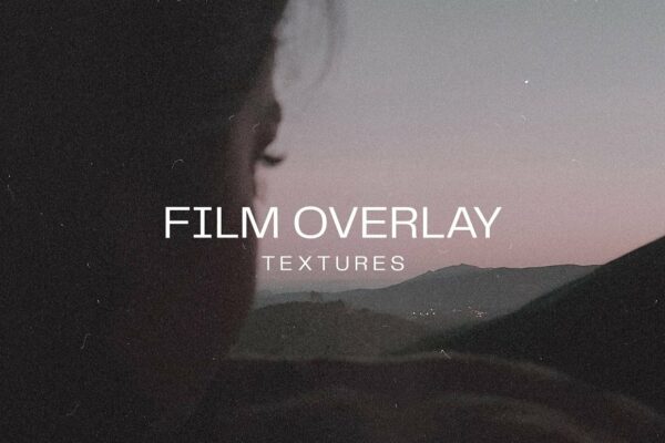 高质量电影级胶片颗粒噪点灰尘做旧叠加纹理图片效果素材 FILM OVERLAY TEXTURES