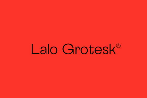 10款现代极简格罗特斯克风格无衬线英文排版字体家族Lalo Grotesk-第2068期-