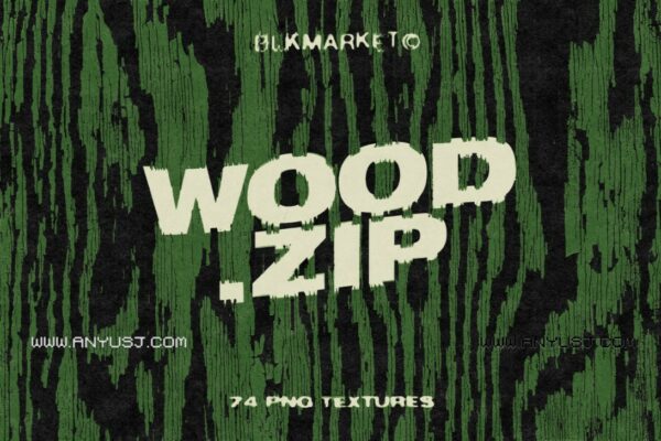 70款潮流高清粗糙木纹纹理海报设计背景图片素材 Blkmarket – Wood.zip-第970期-