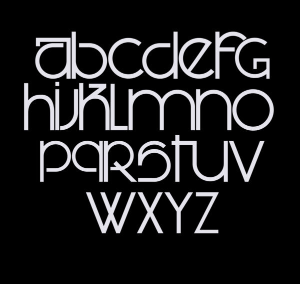 经典品牌设计英文装饰字体 Rembagram – Grand-第2207期-
