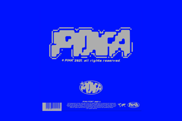 Y2k复古千禧日本游戏机像素风装饰排版字体HAVTER-  Pixa Typeface-第2201期-