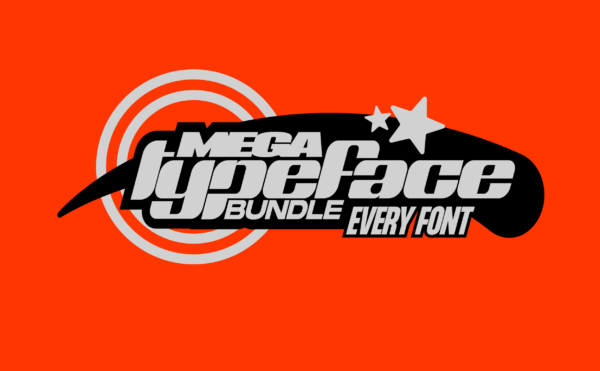 HVNTER工作室全套超级字体套装 MEGA TYPEFACE BUNDLE!-第2300期-