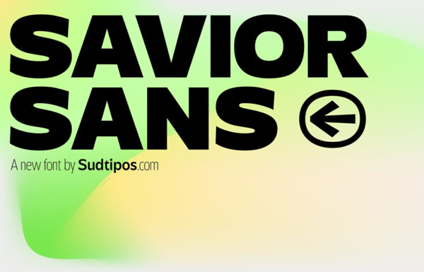28款极简大气品牌设计海报排版logo徽标英文无衬线字体家族 Savior Sans Font-第2503期-