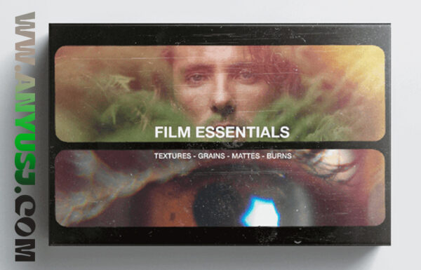复古创意电影哑光胶片烧伤泄漏纹理视频Film Essentials Classic -第2531期-