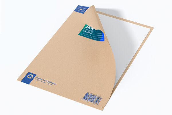 6款L型纸质档案袋文件夹档案盒文具袋文件归档整理PSD样机组合-第2709期-