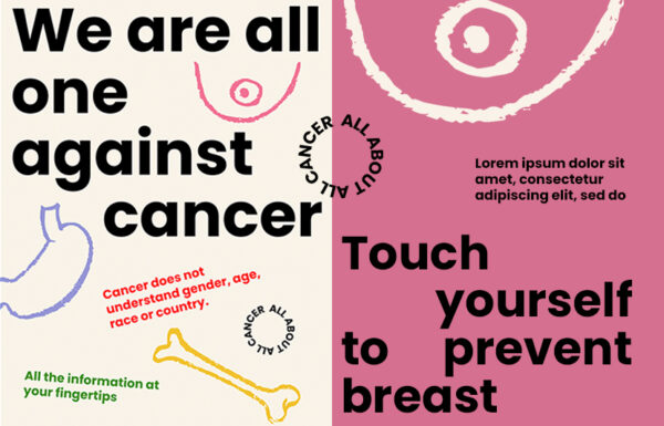 15款艺术健康防癌主题医疗插画海报横幅自媒体推文品牌推广详情排版设计源文件-第2588期-