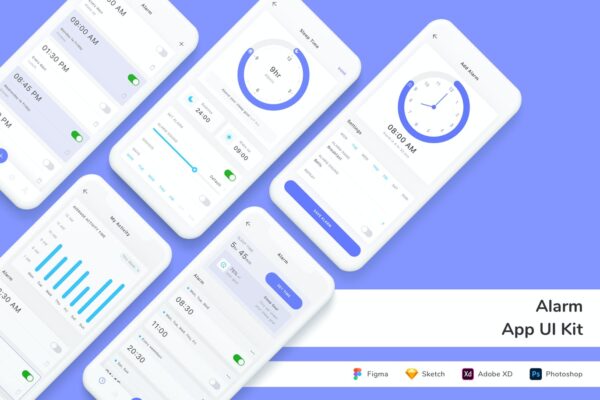 闹钟App UI Kit