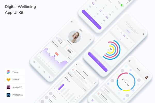 数字健康 App UI Kit