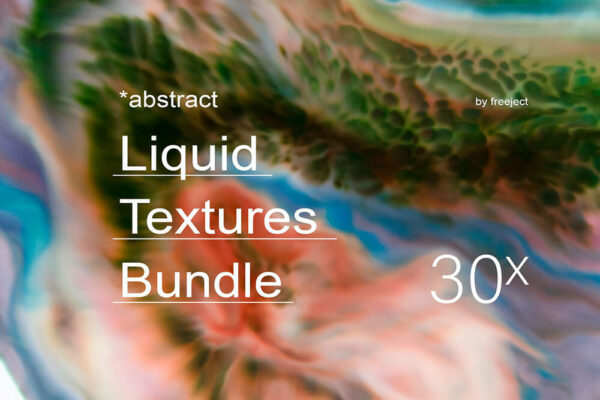 抽象云雾液体有机晕染纹理高清背景设计包 (jpg)Abstract Liquid Texture Background