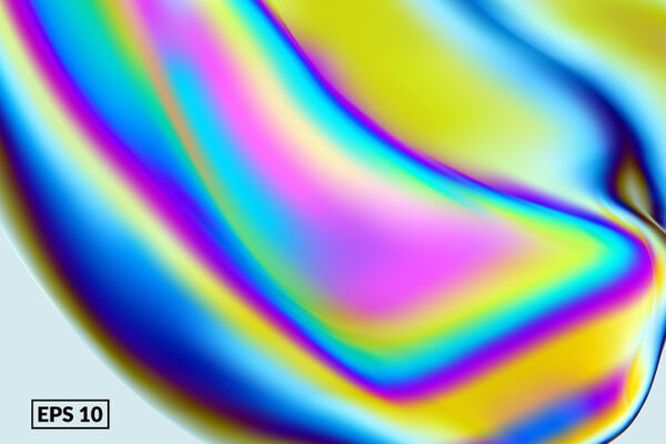 24款3D几何立体渐变图形透明玻璃全息金属主视觉弥散光酸性流媒体海报设计源文件-第2686期-