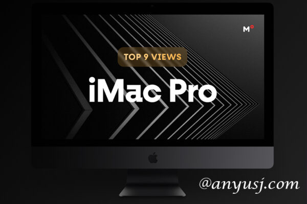 10套高质量苹果IMac Pro 显示器台式电脑一体机UI界面展示样机iMac Pro-第2940期-