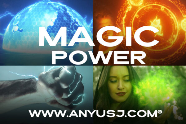 炫酷大片魔法能量超能力闪电火焰电影视频特效素材带音效Magic Powers-第3017期