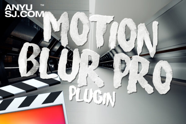 FCPX插件-7款视频转场过渡运动模糊特效插件Ryan Nangle – Motion Blur Pro-第3993期-