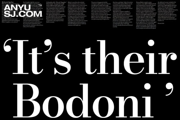 50款Bodoni世界经典优雅复古永恒衬线字体排版标题家族Bodoni Font Family-第4282期-