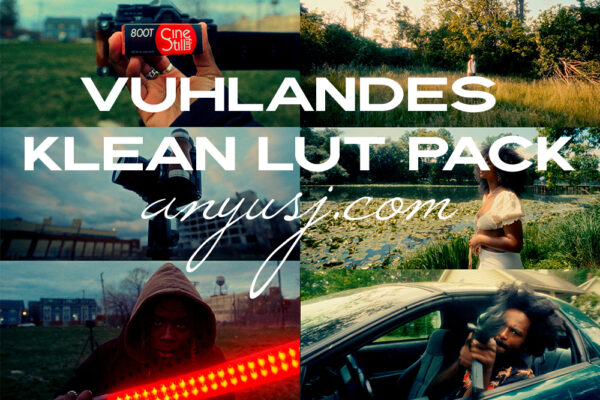 视频luts-5款电影大片风格视频滤镜调色luts包Vuhlandes – Klean Lut Pack-第4623期-