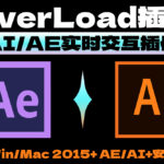 AI/AE实时交互插件Overload1.2.7汉化版插件MG动画制作插件支持WIN/MAC 2024 AI AE