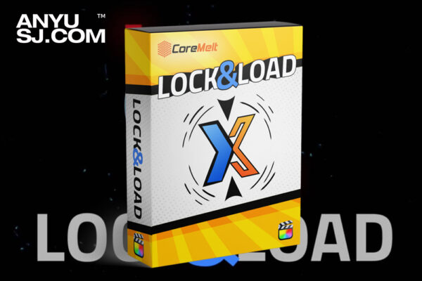FCPX插件-视频镜头防抖动稳定修正插件Lock And LoadX v2 -第4667期-