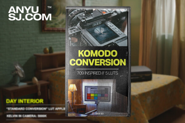 5款专业Red KOMODO 6K 电影摄影机大片滤镜转换视频调色Luts套装Tropic Colour – RED Komodo Conversion LUTS-第5602期-