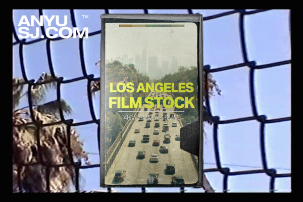 4K视频-40分钟+5段复古VHS胶片洛杉矶城市电影摄影片段影视素材Tropic Colour – LA FILM STOCK FOOTAGE-第5561期-