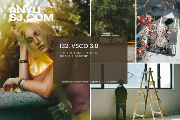 7款专业人像人物摄影Lightroom 预设调色luts套装132. VSCO 3.0