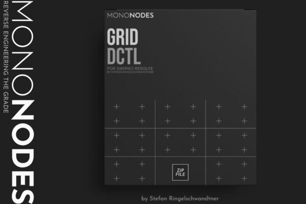 达芬奇视频视觉网格中心焦点辅助线构图DCTL节点预设套装Mononodes Grid DCTL v1-第7172期-