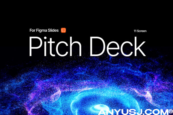 11款现代极简商业项目VI品牌提案设计摄影作品集展示Figma Slides幻灯片排版设计模板Pitch Deck – Figma Slides