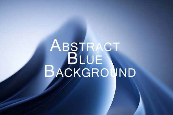 抽象渐变弥散光蓝色背景壁纸图片Abstract Blue Background