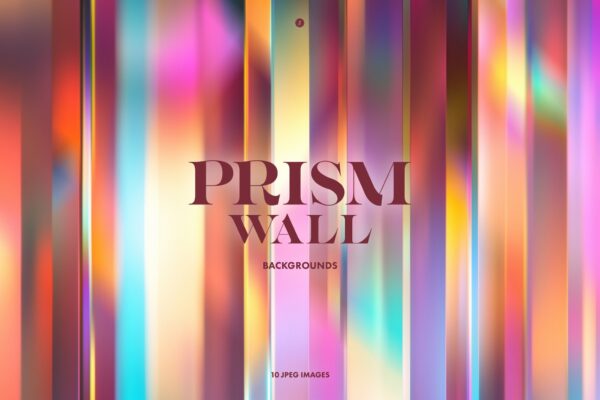 10款抽象艺术渐变棱镜折射光学艺术背景图片壁纸Prism Wall Backgrounds