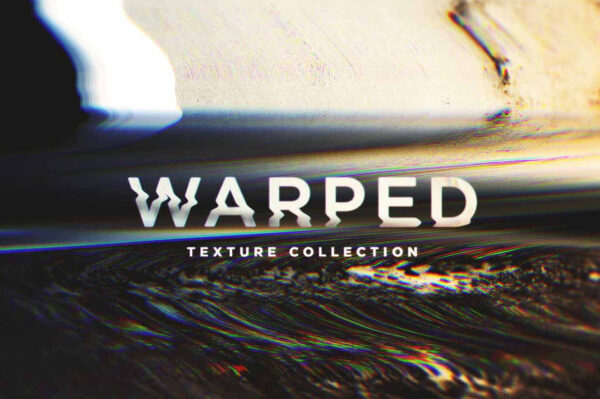15款复古信号故障扭曲故障颗粒噪点抽象艺术背景JPG图片Warped Distortion Glitch Textures