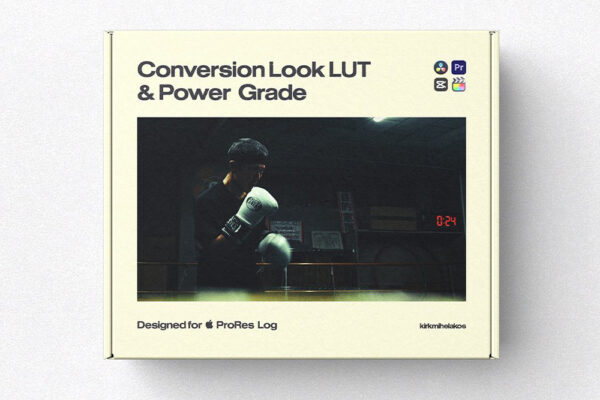 复古胶片质感颜色分级IPhone Log拍摄摄影达芬奇Power Grade后期调色luts预设Apple iPhone Log – Conversion LUT & Power Grade-第9313期-