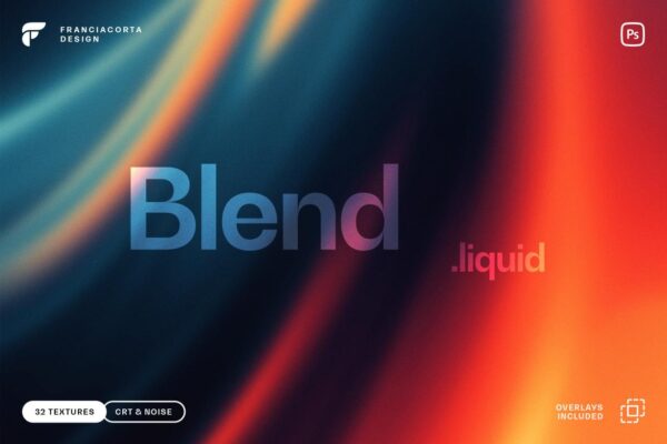 32款4K高清现代弥散光渐变抽象艺术背景壁纸JPG图片肌理套装Vivid Blend Gradient Textures-第9334期-