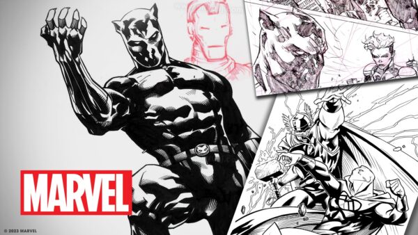 【AI中文字幕】视频教程-漫威的讲故事的手绘漫画艺术Marvel’s The Art of Storytelling-第9503期-