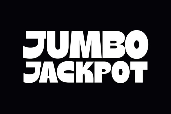 复古趣味俏皮厚重logo标题无衬线西文英文字体Jumbo Jackpot – Playful Typeface