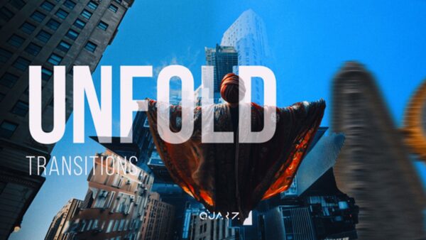 现代创意视频无缝丝滑展开拖动转场过渡AE特效模板Unfold Transitions for After Effects