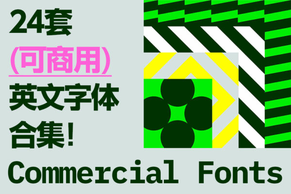 22套2025精选可商用无衬线/衬线西文英文字体合集Commercially English fonts Collection-第9795期-