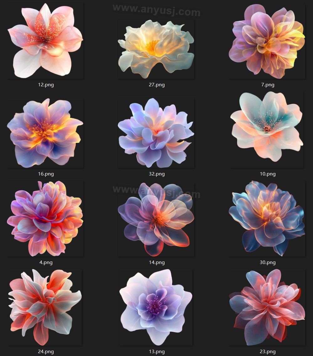 花卉圖3 FLOWER MOUNTAIN YAMANO3 - TROPICAL FLOWER - – TENG STORE OSAKA